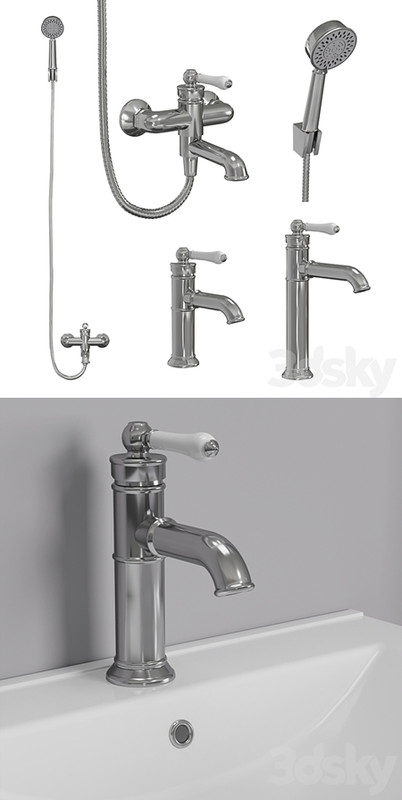 Bathroom sink Oxford IDDIS faucet